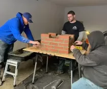 rebuilding a chimney
